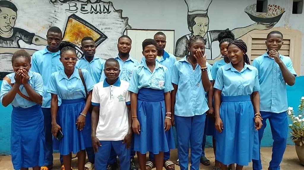 Apprenants du centre ADINES-BÉNIN